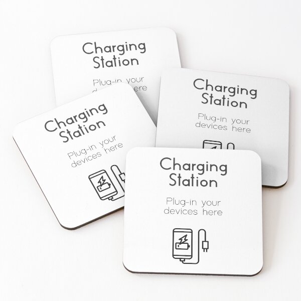 Item preview, Charging Station Sticker Set designed and sold by Suzanne Tewnion.