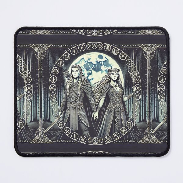 Item preview, Amara & Kael: Guardians of the Moonlit Prophecy - from Werecat Chronicles: The Rise of the Moonlit Predator designed and sold by Meta2Physical.