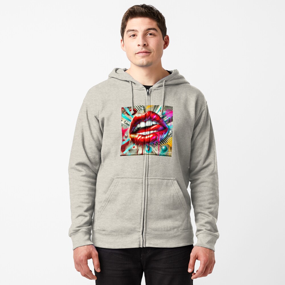 Item preview, Zipped Hoodie designed and sold by Drone-tees.