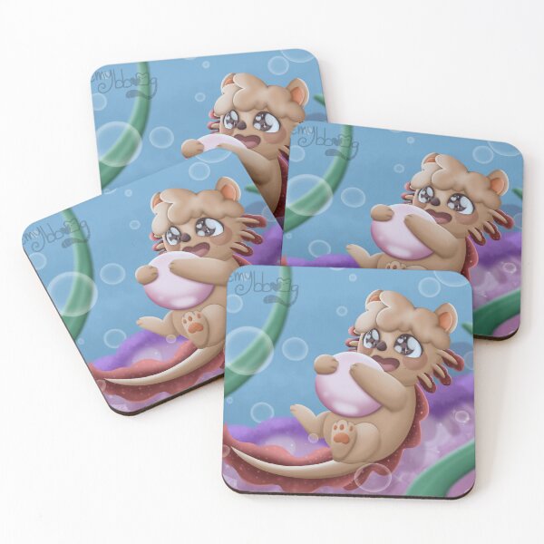 Item preview, Stray Kids (Skzoo) Han Quokka Axolotl Print designed and sold by Emybbang.
