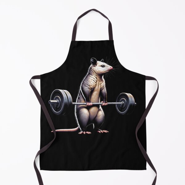 Item preview, Possum Deadlift Weightlifting Funny Fitness Workout Gym designed and sold by Kimberley King Art King Art.