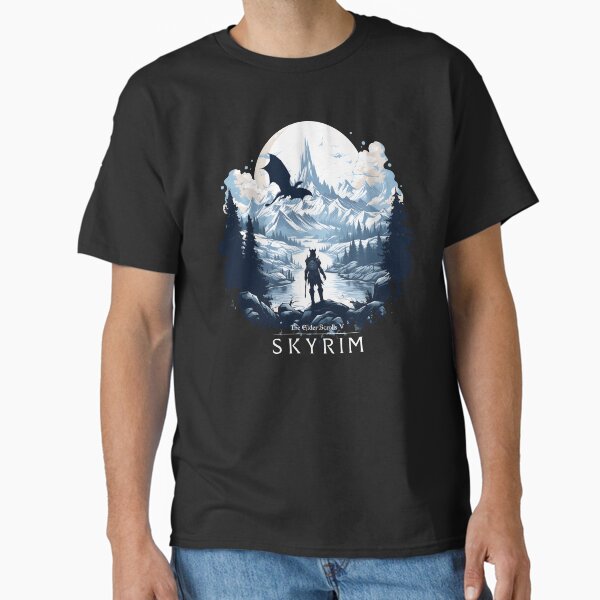 Aperçu de l'œuvre Paysage de Skyrim créée et vendue par illusupply.