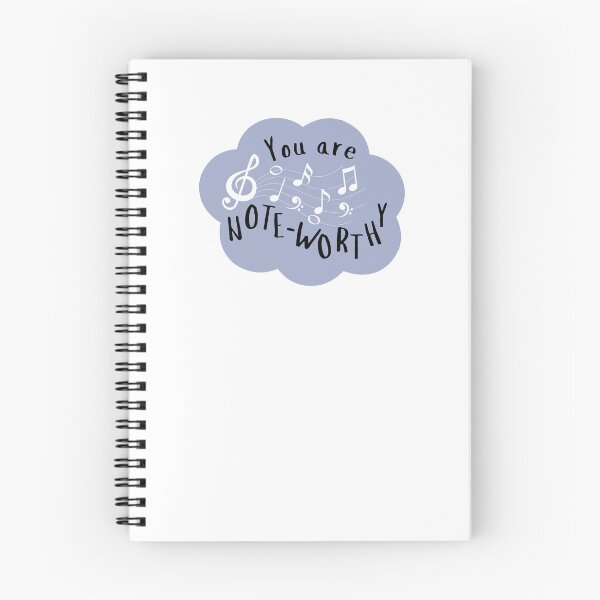 Item preview, "You are Noteworthy" Encouraging Music Sticker designed and sold by Rei-illustrates.