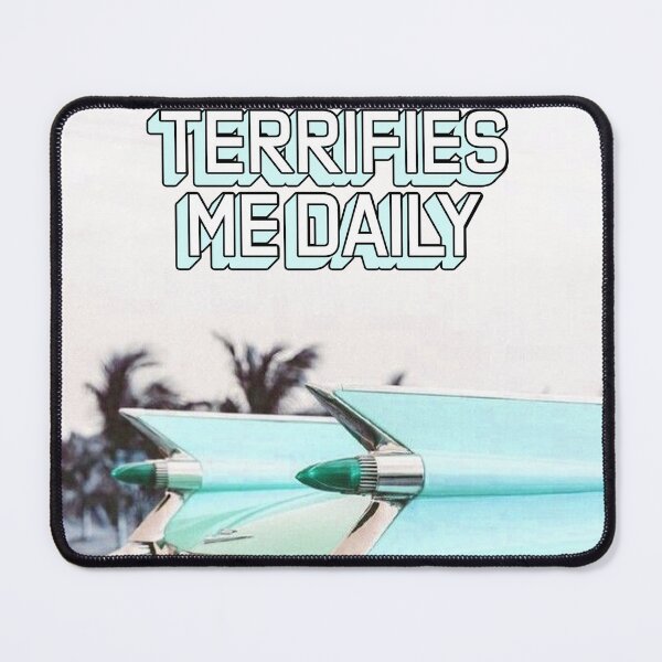 Item preview, MY POTENTIAL TERRIFIES ME DAILY designed and sold by The Turbulent Architect.