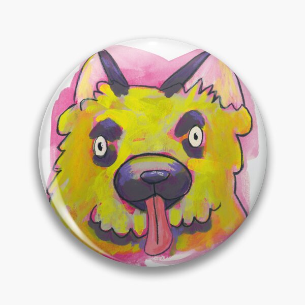Item preview, Fürst Schildherz – German Shepherd in bright colors designed and sold by Laura Hartleif.