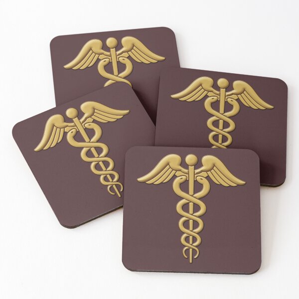Item preview, Double Snake Caduceus designed and sold by sifis.