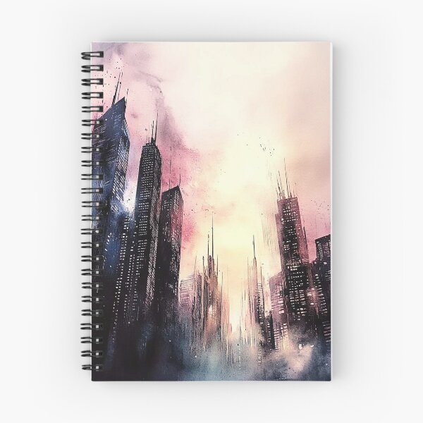 Item preview, Skyscrapers in the Fog designed and sold by VisionaryStyle.