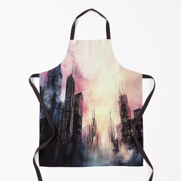 Item preview, Skyscrapers in the Fog designed and sold by VisionaryStyle.