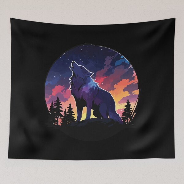 Item preview, Wolf Silhouette designed and sold by Getup-clothing.