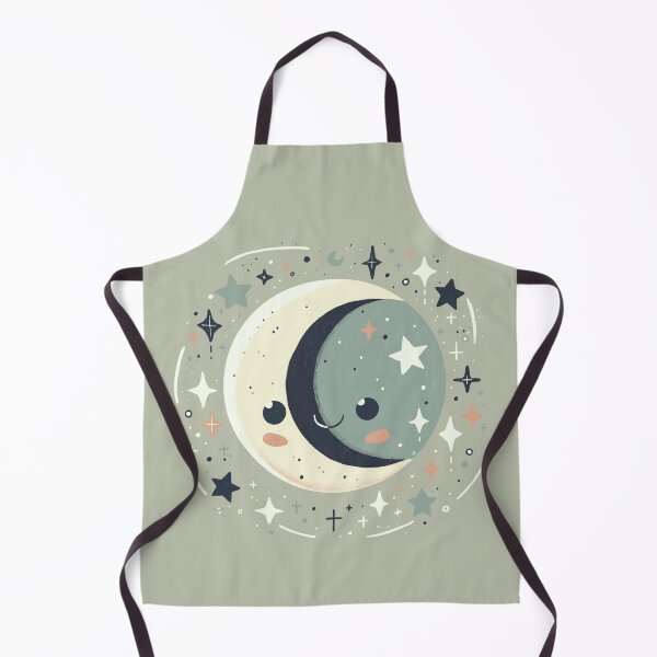 Item preview, Smiling Moon and Stars designed and sold by Itouchedabee.