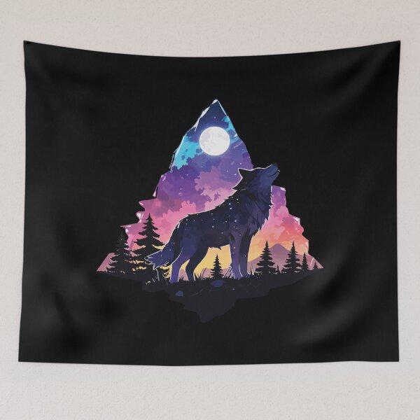 Item preview, Wolf Silhouette designed and sold by Getup-clothing.