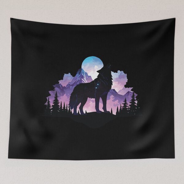Item preview, Wolf Silhouette designed and sold by Getup-clothing.