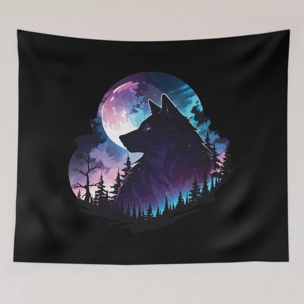 Item preview, Wolf Silhouette designed and sold by Getup-clothing.