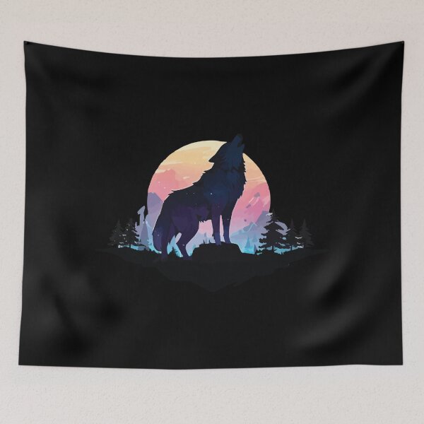 Item preview, Wolf Silhouette designed and sold by Getup-clothing.