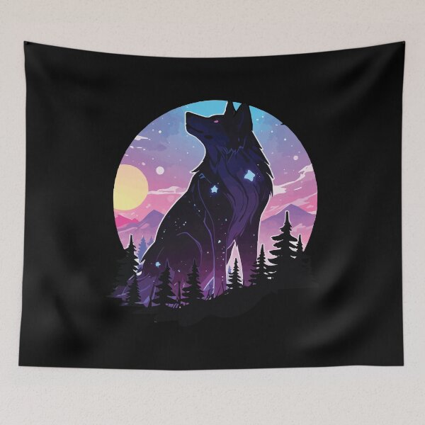 Item preview, Wolf Silhouette designed and sold by Getup-clothing.