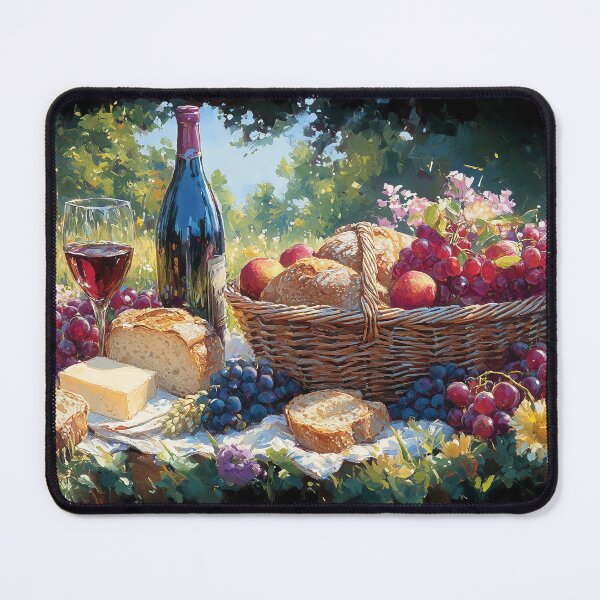 Item preview, A painting of a day out in the hills designed and sold by RoseShop2093.