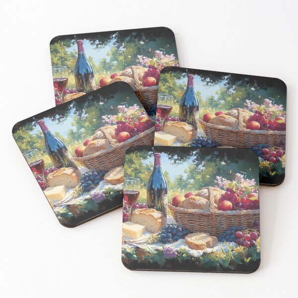 Item preview, A painting of a day out in the hills  designed and sold by RoseShop2093.