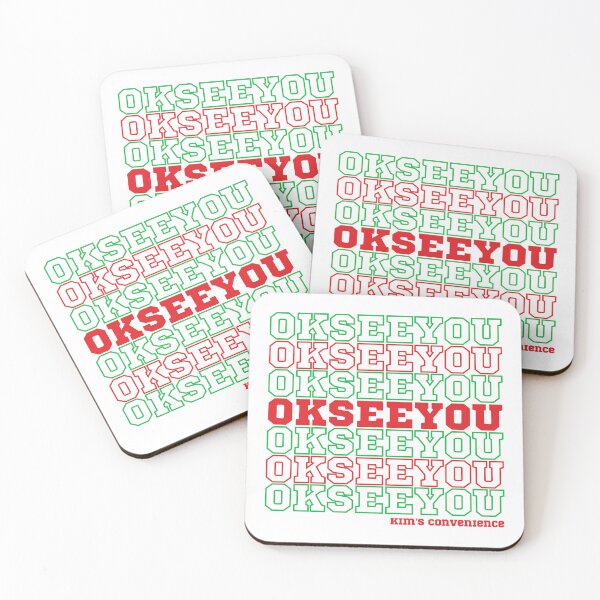 Item preview, OKSEEYOU - Funny Kim's Convenience Saying R/G Collage Inspo designed and sold by Amelia Blanca.