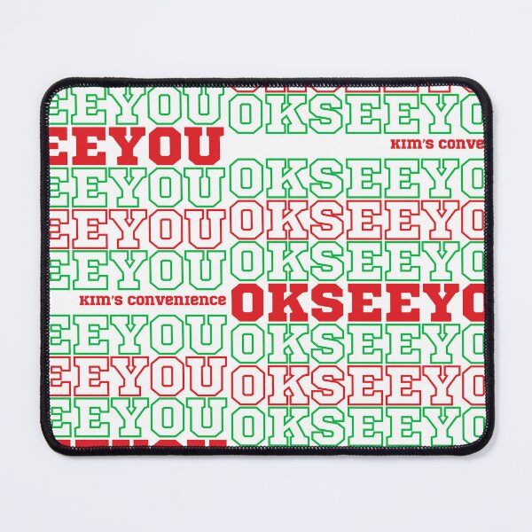 Item preview, OKSEEYOU - Funny Kim's Convenience Saying R/G Collage Inspo designed and sold by Amelia Blanca.