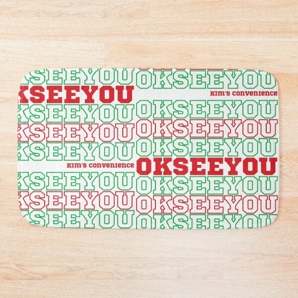 Item preview, OKSEEYOU - Funny Kim's Convenience Saying R/G Collage Inspo designed and sold by Amelia Blanca.