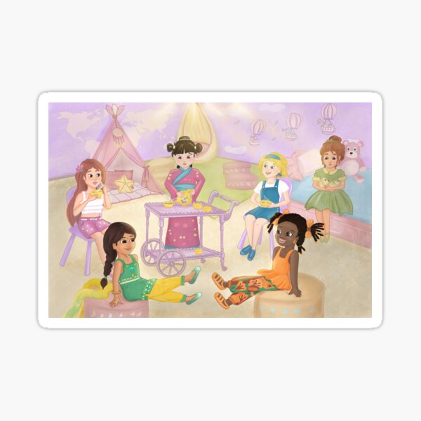 Inclusive Friendship – Japanese Tea Ceremony for Kids Sticker