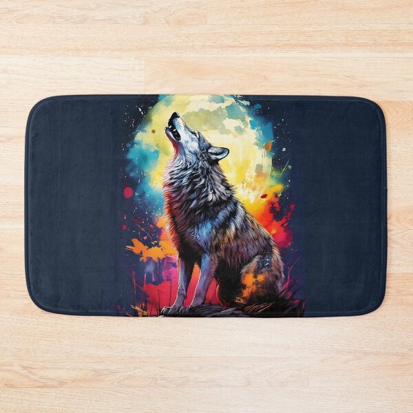 Item preview, Howling Wolf designed and sold by Kspirit Designs.