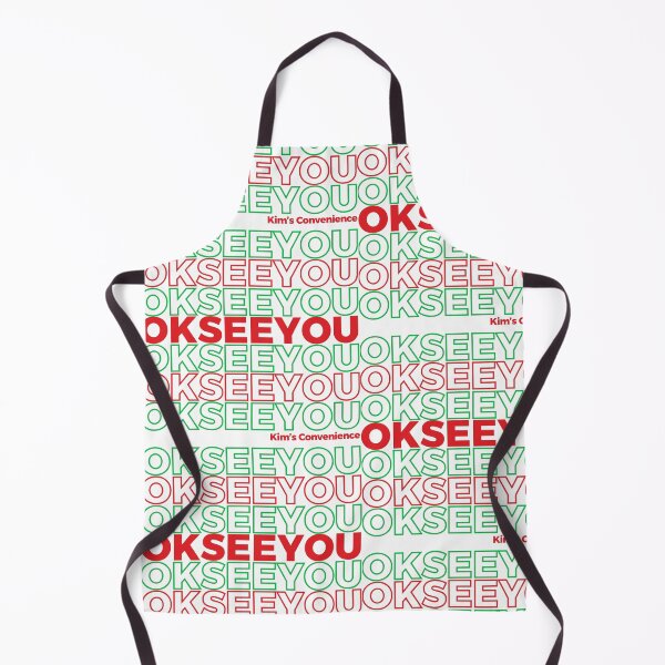 Item preview, OKSEEYOU - Funny Kim's Convenience Saying R/G Collage Inspo designed and sold by Amelia Blanca.