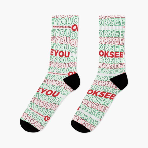Item preview, OKSEEYOU - Funny Kim's Convenience Saying R/G Collage Inspo designed and sold by Amelia Blanca.