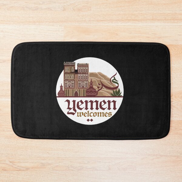 Item preview, Jemen Welcomes Flag Map Sana, Shibam, Sokotra island designed and sold by AnimalsDH305.