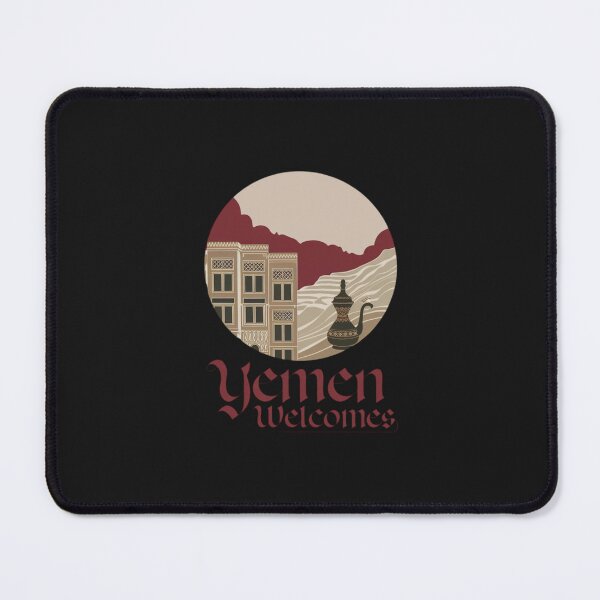 Item preview, Jemen Welcomes Flag Map Sana, Shibam, Sokotra island designed and sold by AnimalsDH305.