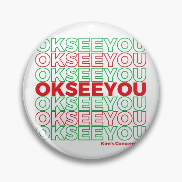 Item preview, OKSEEYOU - Funny Kim's Convenience Saying R/G Collage Inspo designed and sold by Amelia Blanca.