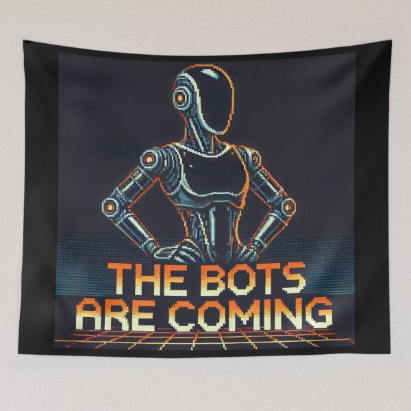 Item preview, humanoid robot designed and sold by TEEJAMBOREE.