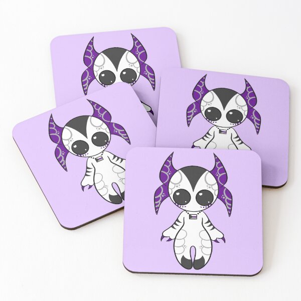 Item preview, Demisexual Pride Demon designed and sold by JaxNaBox.