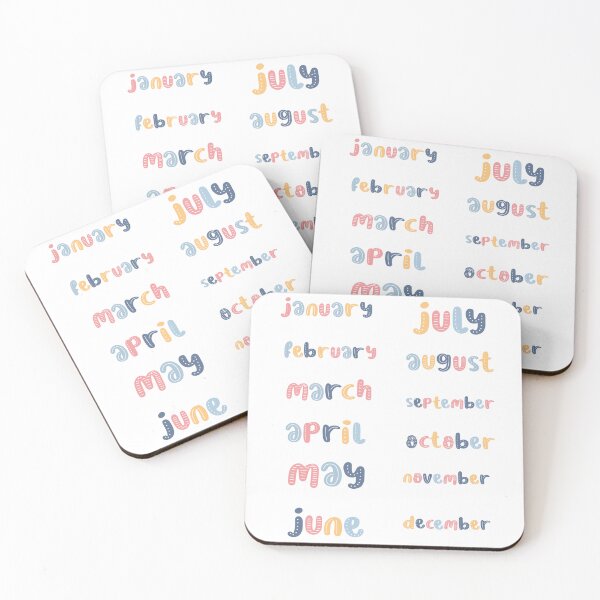 Item preview, Months of the Year Journaling designed and sold by artwithlefty.