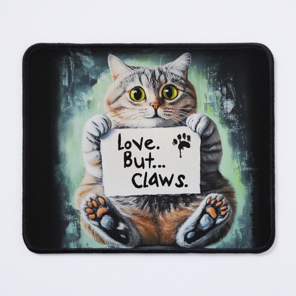 Item preview, Cat Lovers: You Know They Love You. But...the Claws Can Come Out (But the Love Remains) designed and sold by markmm9.