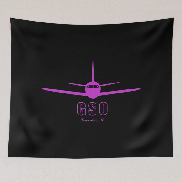 Item preview, GSO Greensboro North Carolina NC Airport Code designed and sold by Lartheviking.