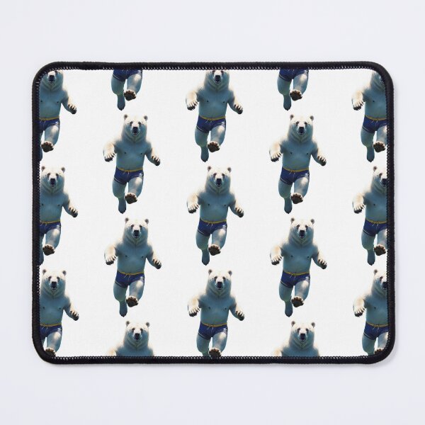 Item preview, polar bear with swimming trunks designed and sold by HorizonStores.
