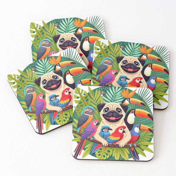 Item preview, Pug in Paradise designed and sold by XaviChateau.