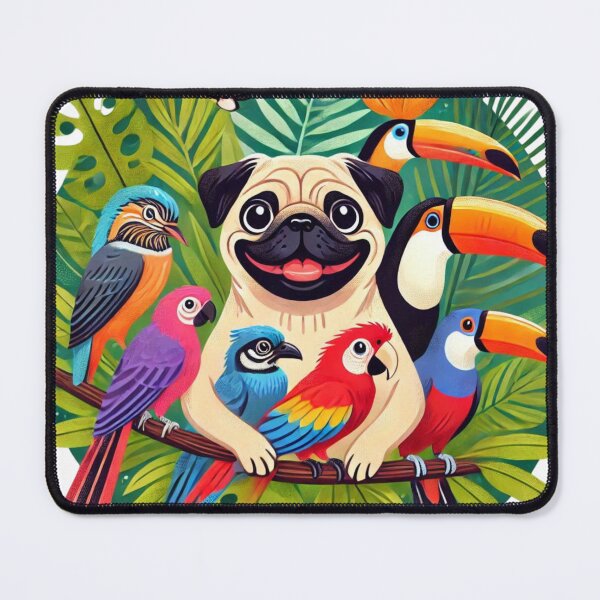 Item preview, Pug in Paradise designed and sold by XaviChateau.