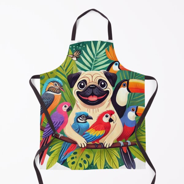 Item preview, Pug in Paradise designed and sold by XaviChateau.