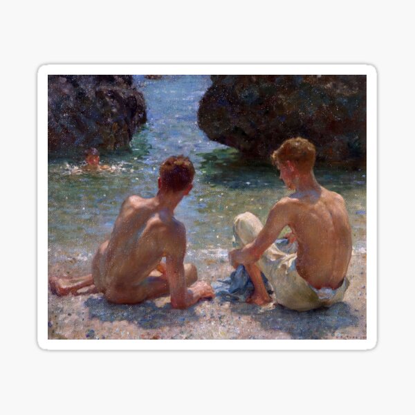 Item preview, The Critics Henry Scott Tuke designed and sold by TeeARTHY.