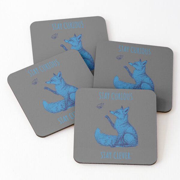 Item preview, Stay Curious Stay Clever - Fox Animales designed and sold by Wildom.