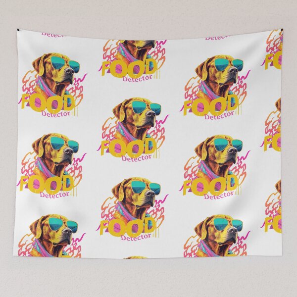 Item preview, Yellow Labrador Food Detector Funny Cool Lab designed and sold by Guarddogdrive.