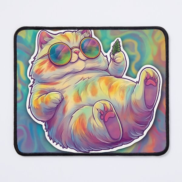 Item preview, Psychedelic Kitten designed and sold by vambrosio15.
