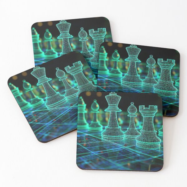 Item preview, A digital image of a chess board designed and sold by RoseShop2093.