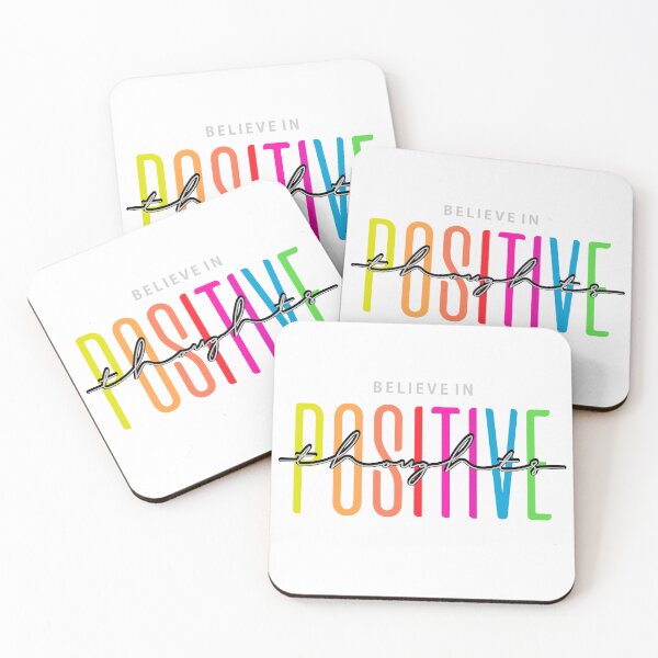 Item preview, believe in positive thoughts designed and sold by theflowergirl14.