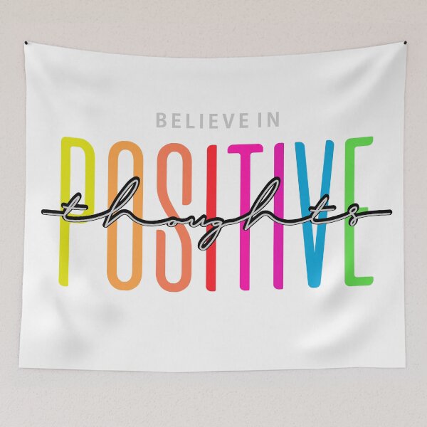 Item preview, believe in positive thoughts designed and sold by theflowergirl14.