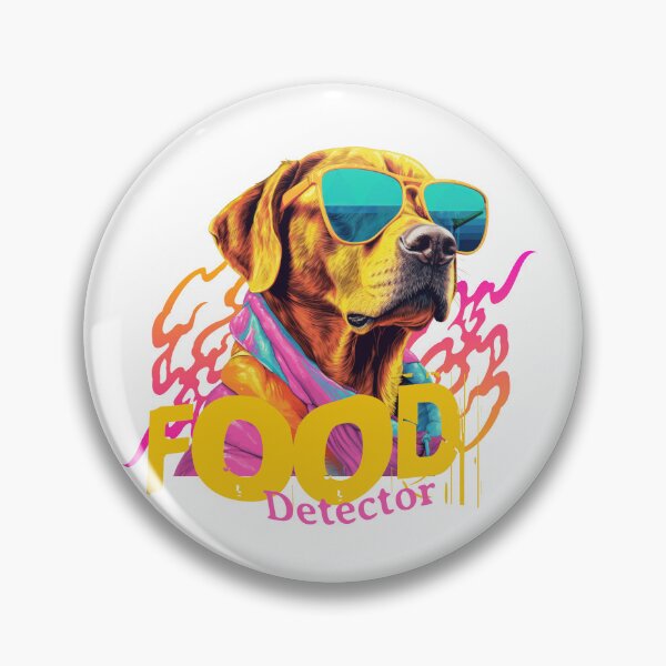 Item preview, Yellow Labrador Food Detector Funny Cool Lab designed and sold by Guarddogdrive.