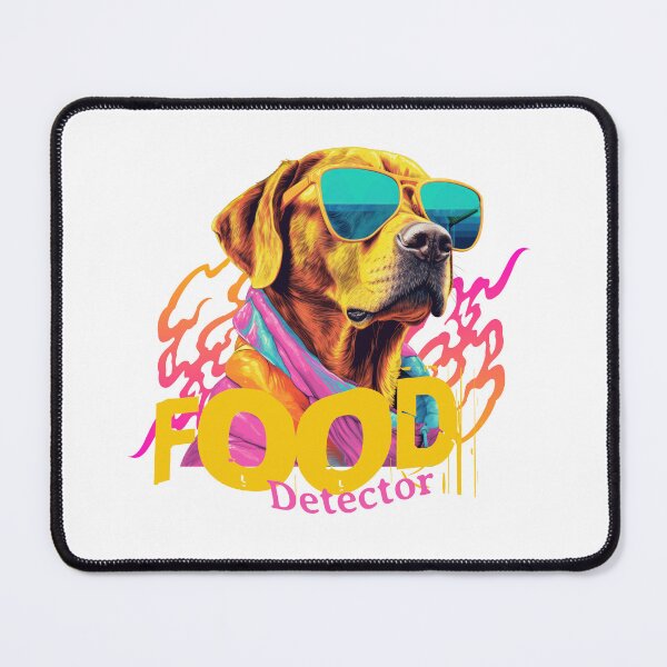 Item preview, Yellow Labrador Food Detector Funny Cool Lab designed and sold by Guarddogdrive.