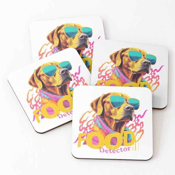 Item preview, Yellow Labrador Food Detector Funny Cool Lab designed and sold by Guarddogdrive.